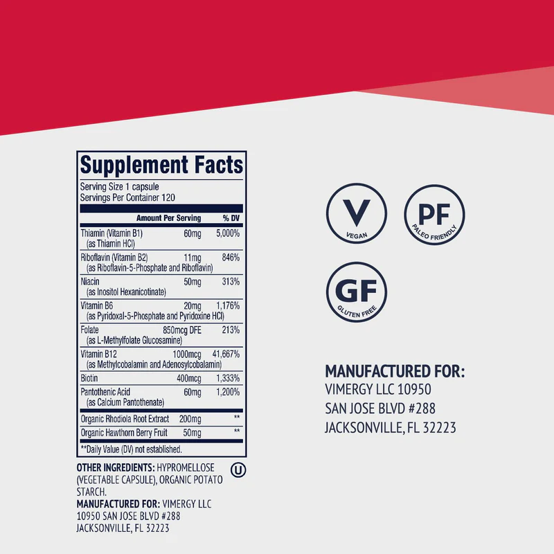 Vitamin B-Complex Thích Nghi Căng Thẳng - Ảnh 4